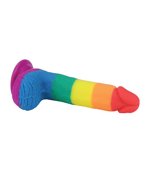 Get Lucky 7.5" Real Skin Series Pride- Rainbow - LUST Depot