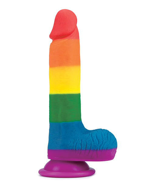 Get Lucky 7.5" Real Skin Series Pride- Rainbow - LUST Depot