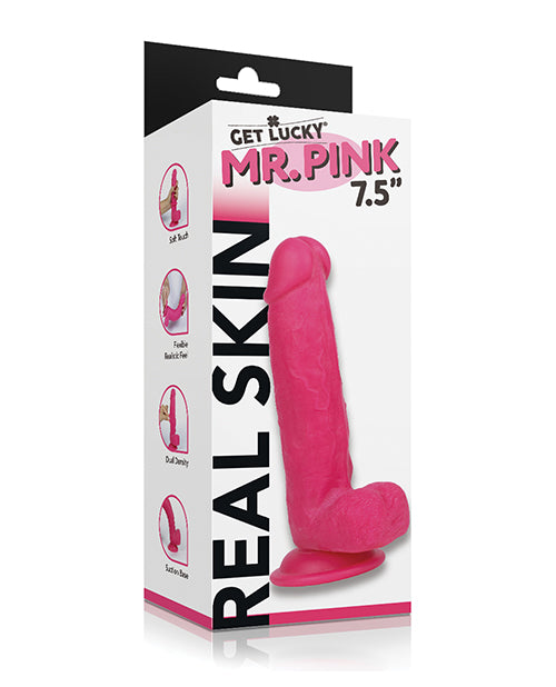 Get Lucky Mr. Pink 7.5" Dual Layer Dong - LUST Depot