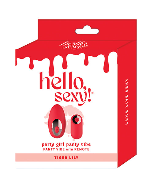 Hello Sexy! Party Girl Pany Vibe - Tiger Lily - LUST Depot