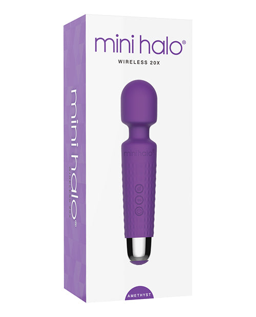 Mini Halo Wireless 20x Wand - Amethyst - LUST Depot