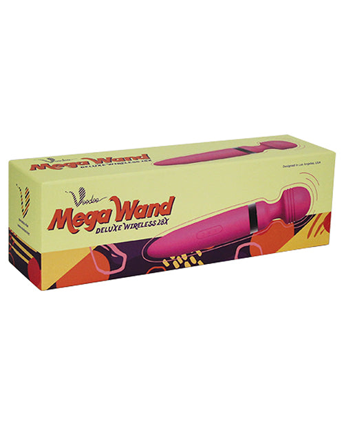 Voodoo Deluxe Mega Wand 28x - Pink - LUST Depot