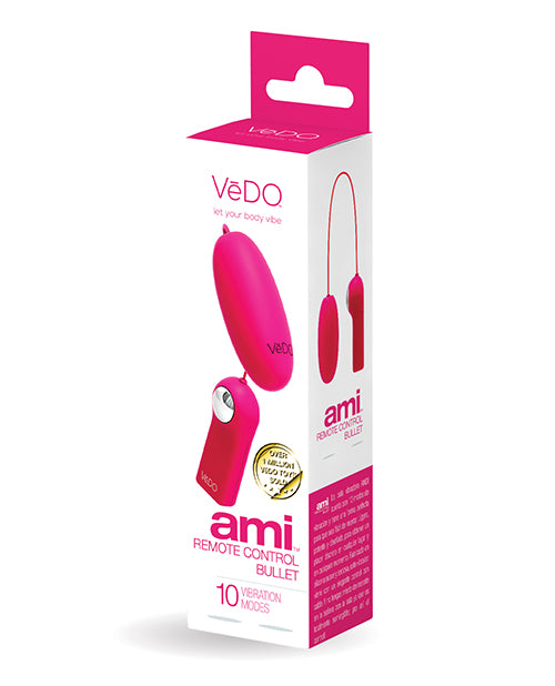 Vedo Ami Remote Control Bullet - Foxy Pink - LUST Depot