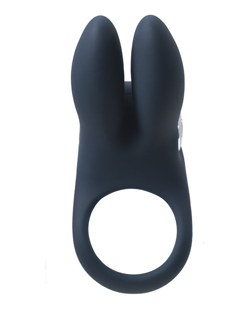 Vedo Sexy Bunny Rechargeable Ring - Just Black - LUST Depot