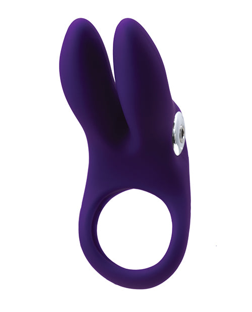 Vedo Sexy Bunny Rechargeable Ring - Deep Purple - LUST Depot