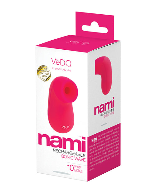 Vedo Nami Rechargeable Sonic Vibe - Foxy Pink - LUST Depot