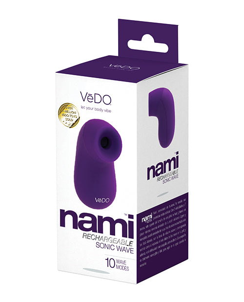 Vedo Nami Rechargeable Sonic Vibe - Deep Purple - LUST Depot