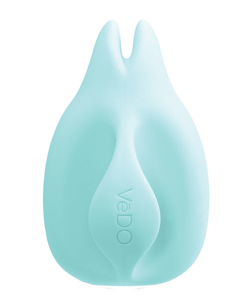 Vedo Huni Rechargeable Finger Vibe - Tease Me Turquoise - LUST Depot