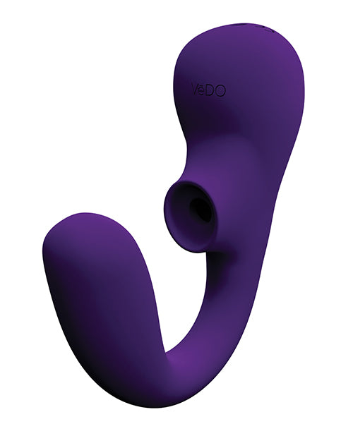 Vedo Suki Plus Rechargeable Dual Sonic Vibe - Deep Purple - LUST Depot