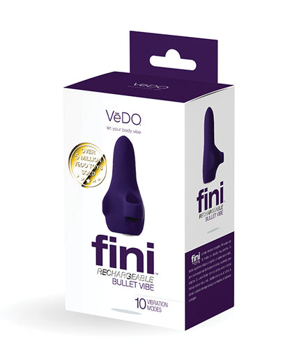 Vedo Fini Rechargeable Bullet Vibe - Purple - LUST Depot