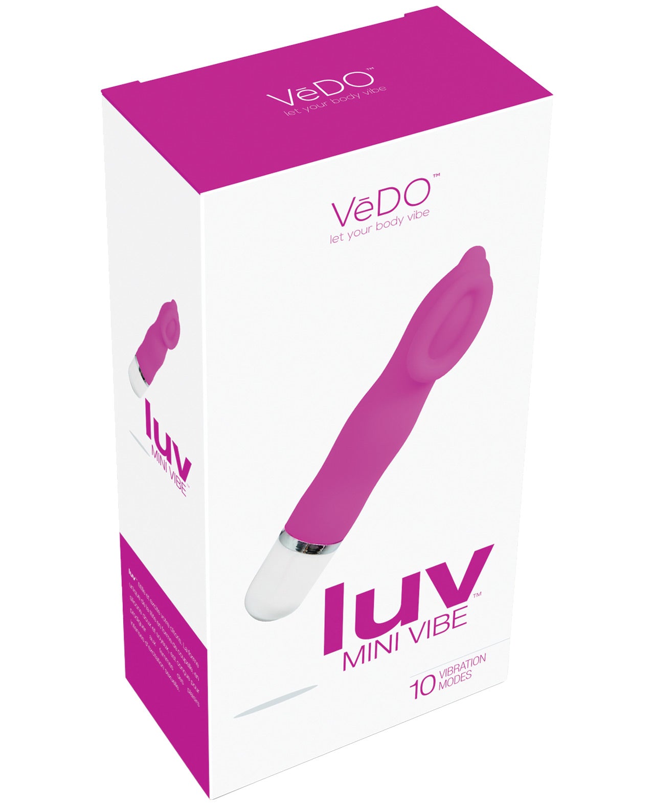 Vedo Luv Mini Vibe - Hot In Bed Pink - LUST Depot