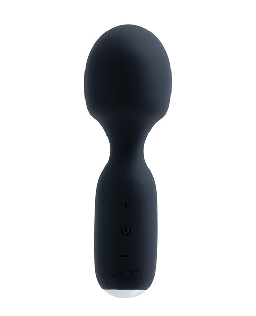 Vedo Wini Rechargeable Mini Wand - Just Black - LUST Depot