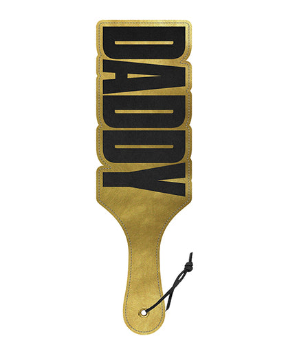 Wood Rocket Daddy Paddle - Black/gold - LUST Depot