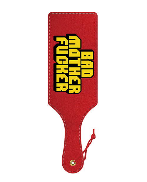 Wood Rocket Bad Mother Fucker Paddle - Multi-color - LUST Depot