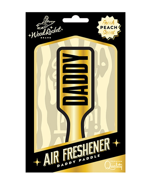 Wood Rocket Daddy Paddle Air Freshener - Peach - LUST Depot