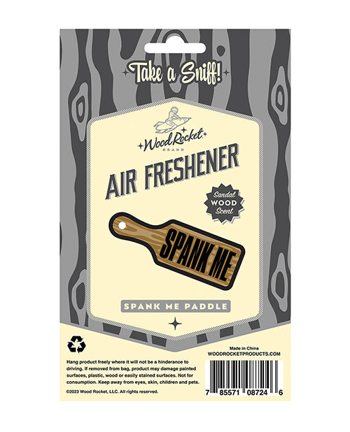 Wood Rocket Spank Me Air Freshener - Sandalwood - LUST Depot