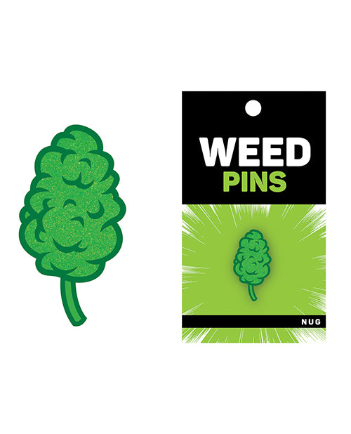 Wood Rocket Weed Nug Pin - Green - LUST Depot