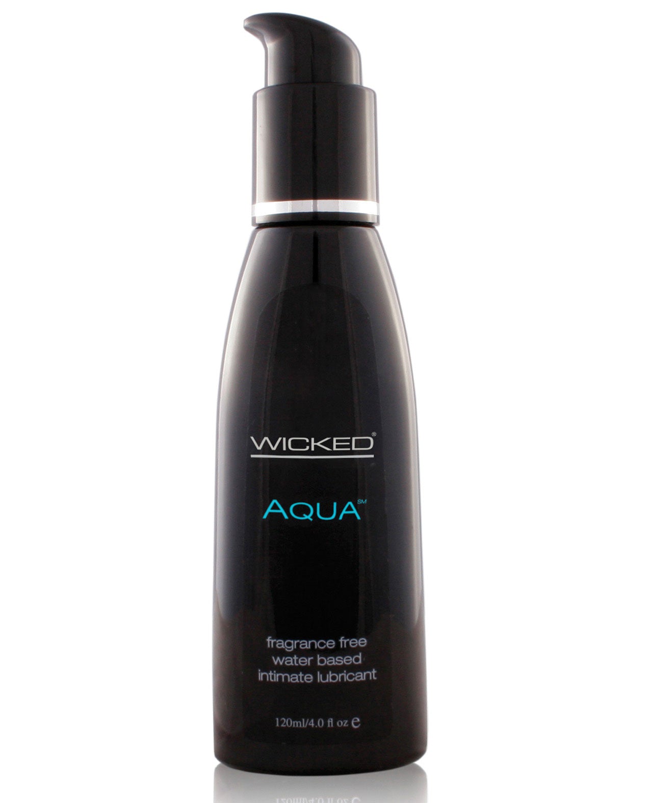 Wicked Sensual Care Aqua Waterbased Lubricant - 4 Oz Fragrance Free - LUST Depot