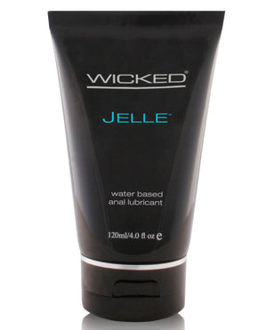 Wicked Sensual Care Jelle Waterbased Anal Lubricant - 4 Oz Fragrance Free