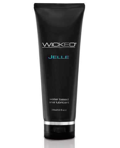 Wicked Sensual Care Jelle Waterbased Anal Lubricant - 8 Oz Fragrance Free