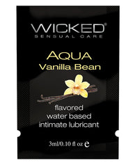 Wicked Sensual Care Water Based Lubricant - .1 Oz Vanilla Bean