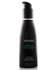 Wicked Sensual Care Aqua Waterbased Lubricant - 4 Oz Candy Apple