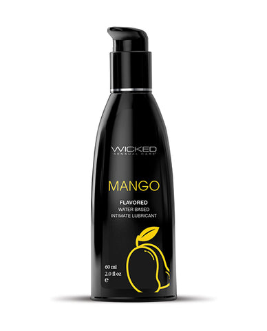 Wicked Sensual Care Water Based Lubricant - 2 Oz Mango