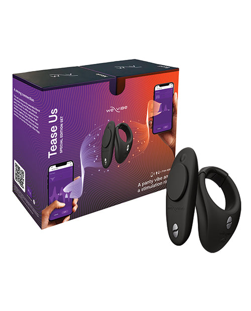 We-vibe Moxie & Bond Tease Us Special Edition - Black - LUST Depot