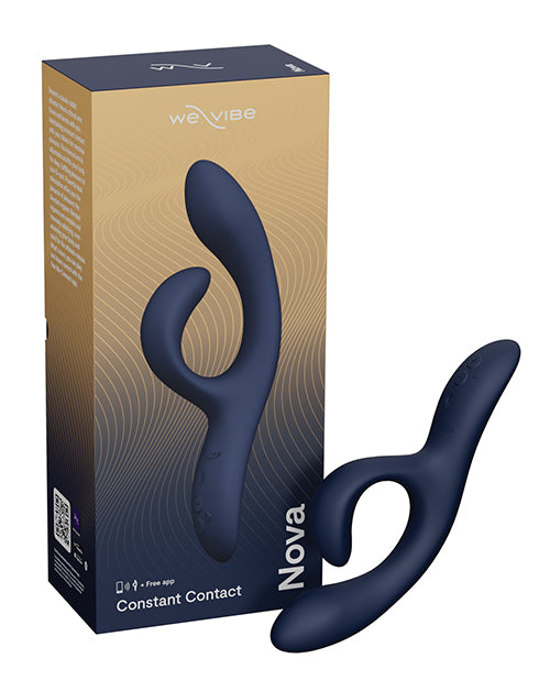 We-vibe Nova 2 Flexible Rabbit - Midnight Blue - LUST Depot