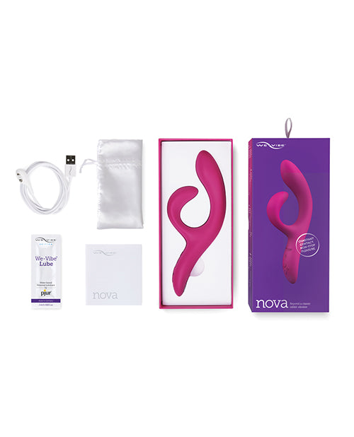 We-vibe Nova 2 Flexible Rabbit - Fuchsia - LUST Depot