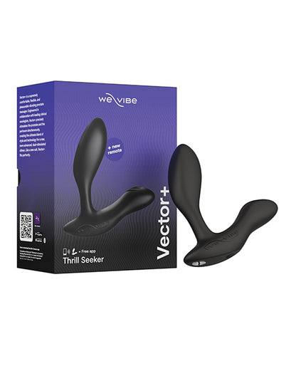 We-vibe Vector + - Charcoal Black - LUST Depot