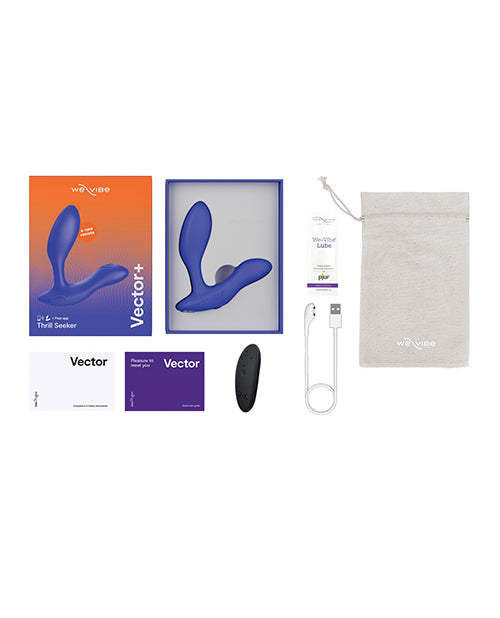 We-vibe Vector + - Royal Blue - LUST Depot