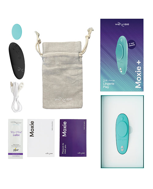 We-vibe Moxie+ Panty Vibe - Aqua - LUST Depot