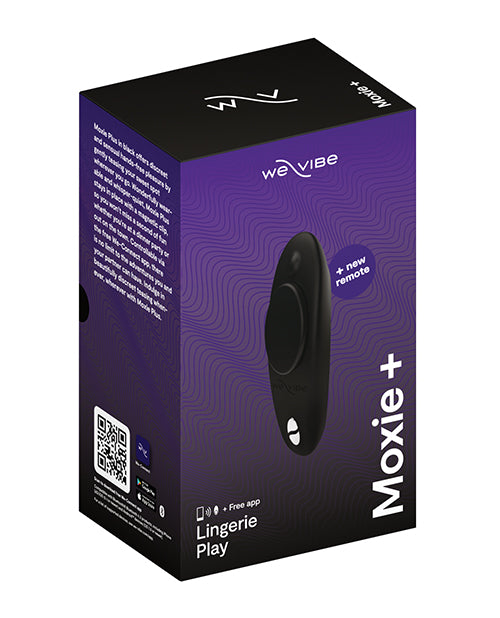 We-vibe Moxie+ Panty Vibe - Black - LUST Depot