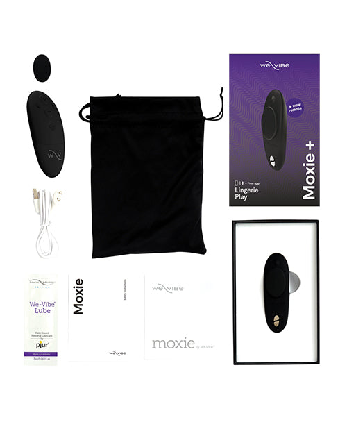 We-vibe Moxie+ Panty Vibe - Black - LUST Depot