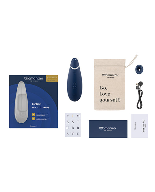 Womanizer Premium 2 - Blueberry - LUST Depot