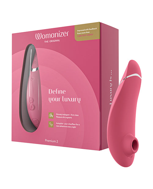 Womanizer Premium 2 - Raspberry - LUST Depot