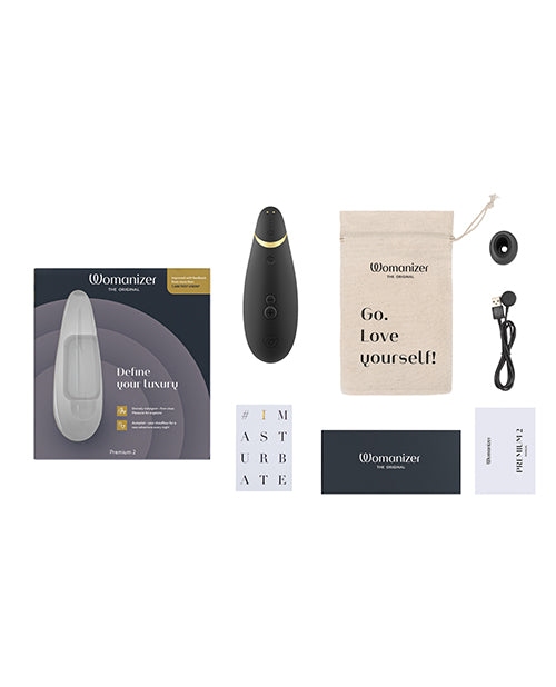 Womanizer Premium 2 - Black - LUST Depot