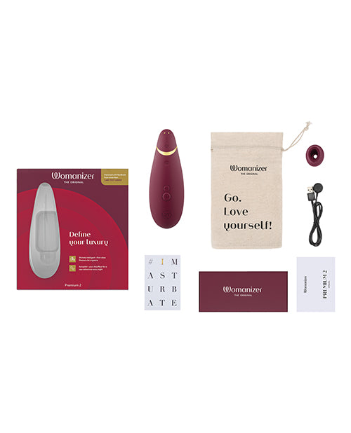 Womanizer Premium 2 - Bordeaux - LUST Depot