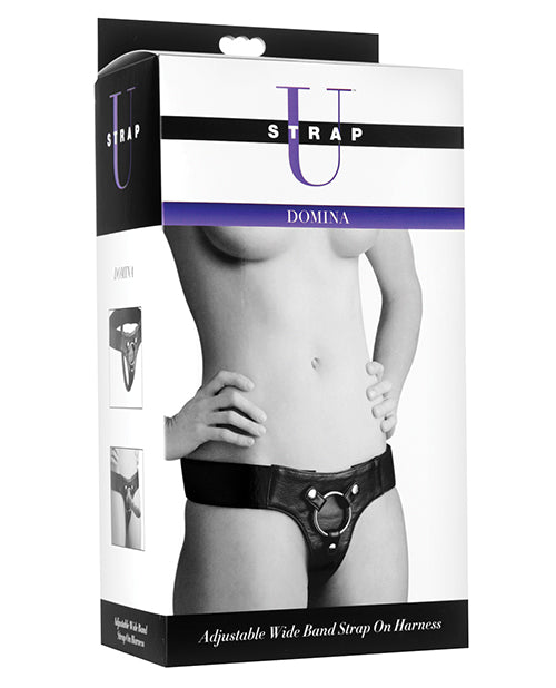 Strap U Domina Adjustable Wide Band Strap On Harness - LUST Depot