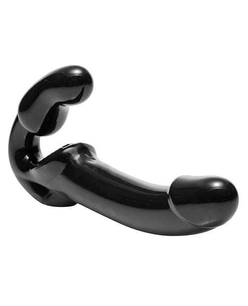 Revolver Strapless Strap On G Spot Dildo - Black - LUST Depot