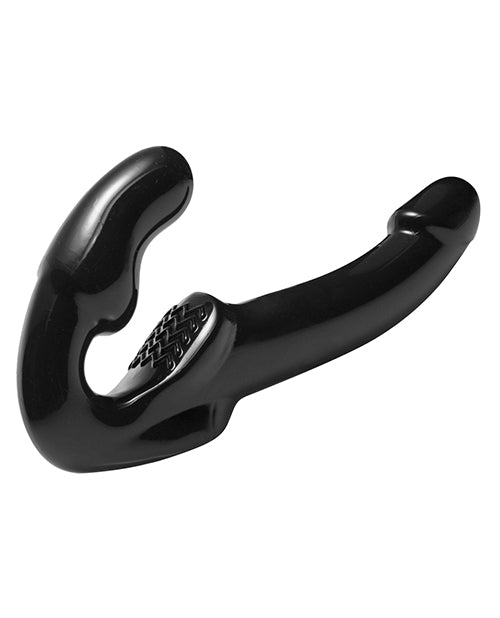 Revolver Strapless Strap On G Spot Dildo - Black - LUST Depot