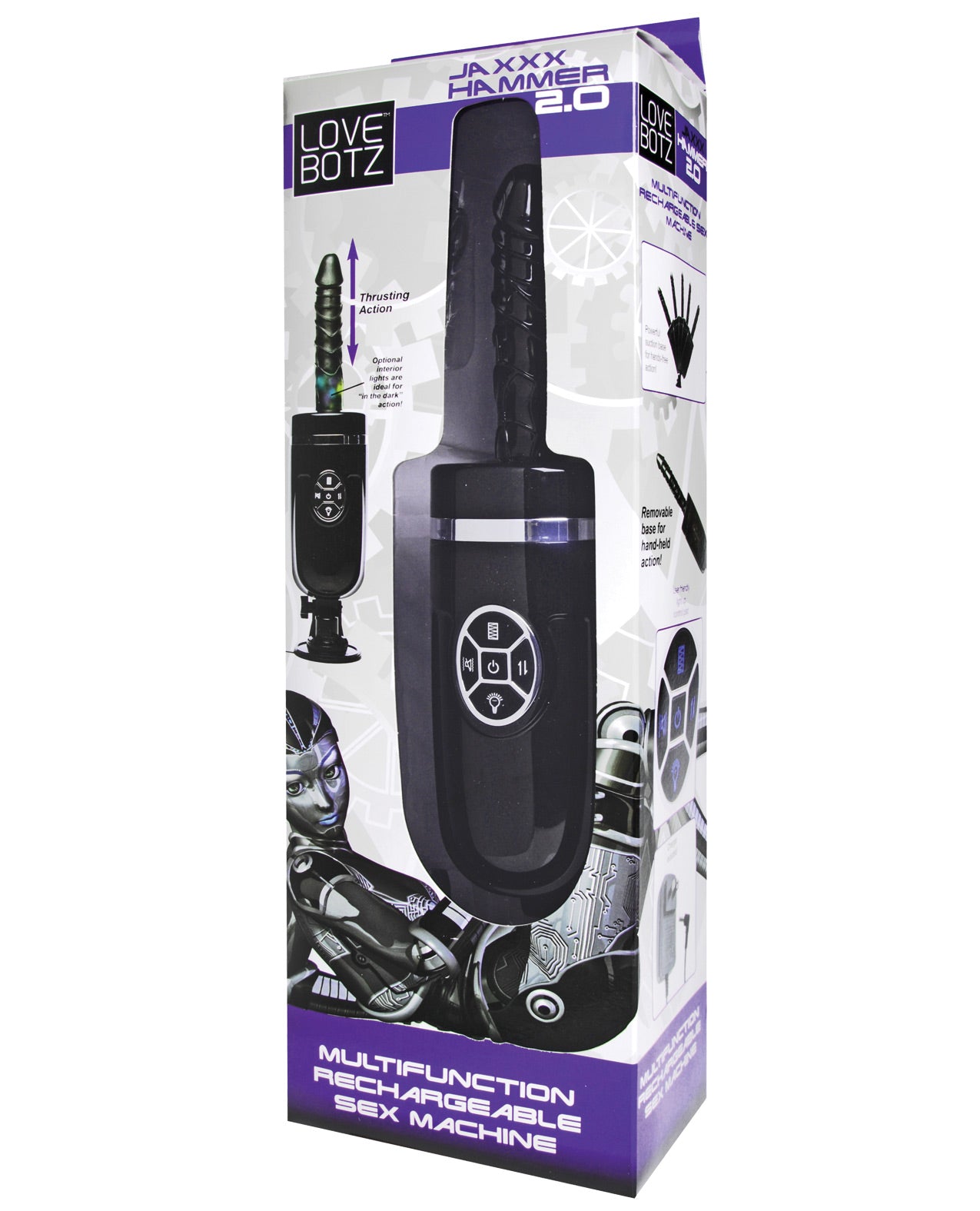 Lovebotz Jaxx Hammer 2.0 Rechargeable Sex Machine - LUST Depot