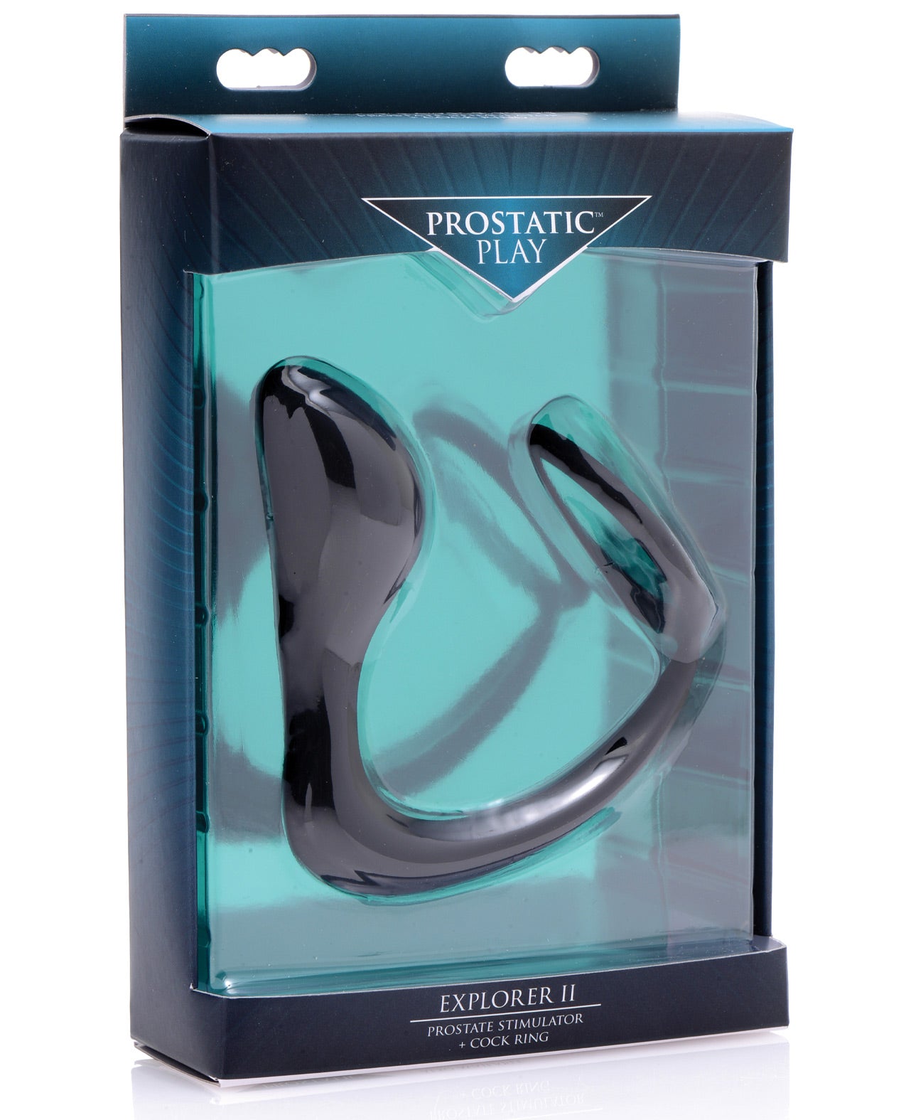 Prostatic Play Explorer 2 Prostate Stimulator & Cock Ring - LUST Depot