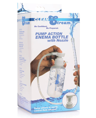 Cleanstream Pump Action Enema Bottle W-nozzle