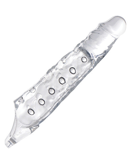 Size Matters 3" Extender Sleeve - Clear - LUST Depot