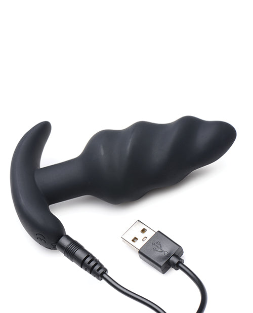 Bang! Vibrating Butt Plug W-remote Control - Black - LUST Depot