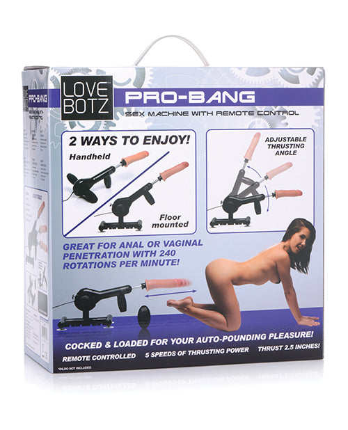 Lovebotz Pro-bang Sex Machine W-remote Control - LUST Depot