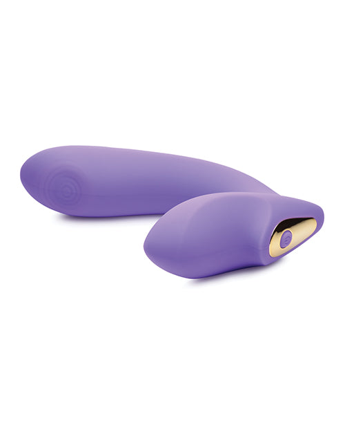 No Eta Inmi 10x G-tap Tapping Silicone G Spot Vibrator - Purple - LUST Depot