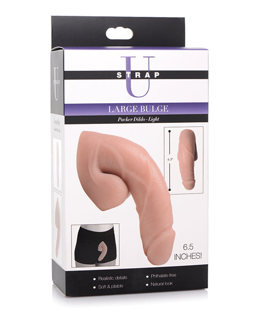 Strap U Large Bulge Packer Dildo - Light - LUST Depot